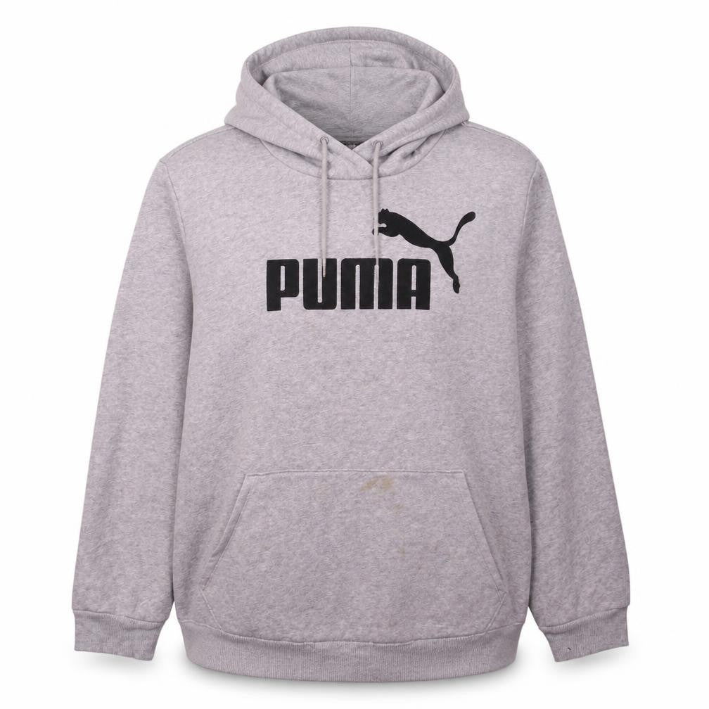 Womens UK Size XL PUMA Grey Pullover Hoodie