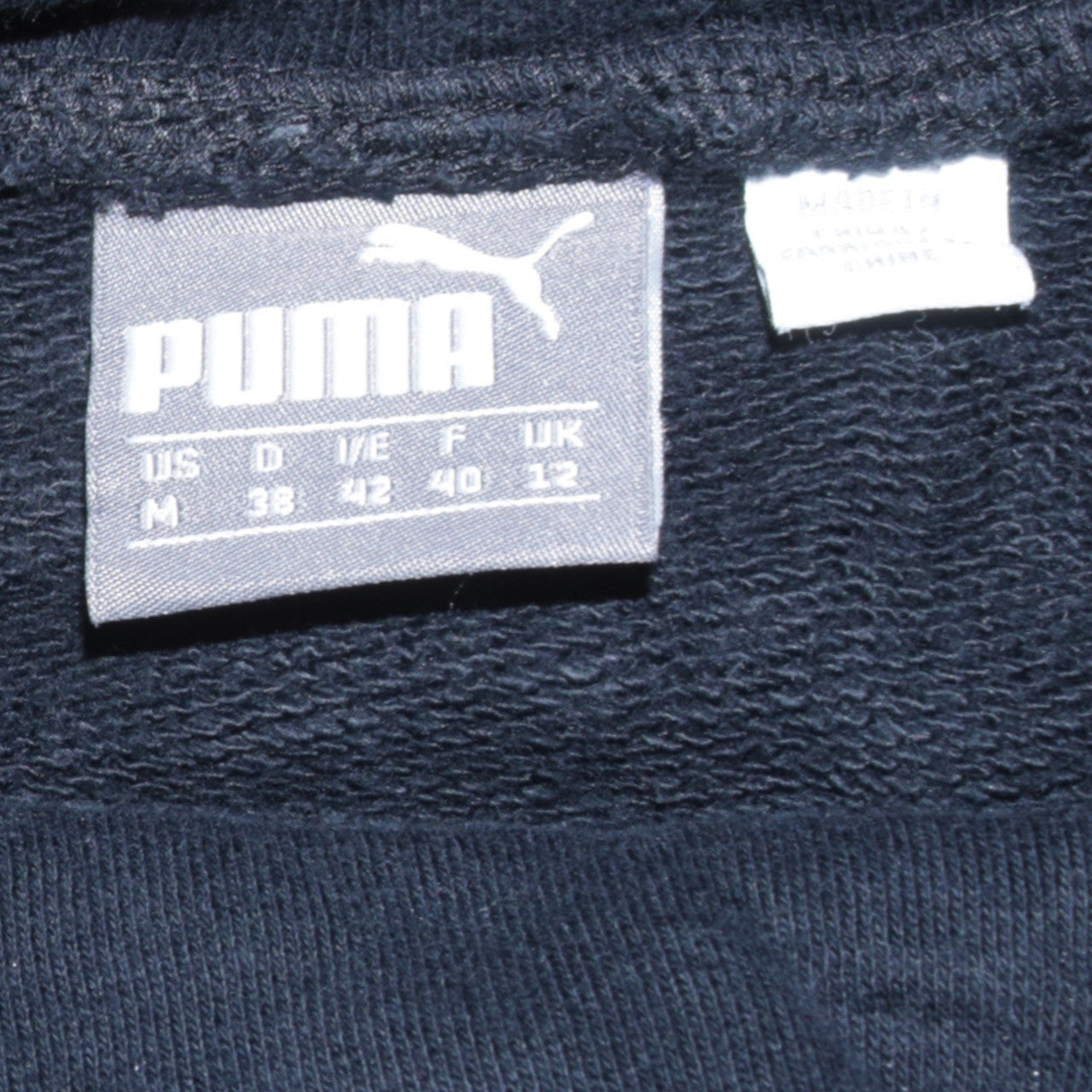 Womens UK Size 12 PUMA Black Pullover Sweatshirt