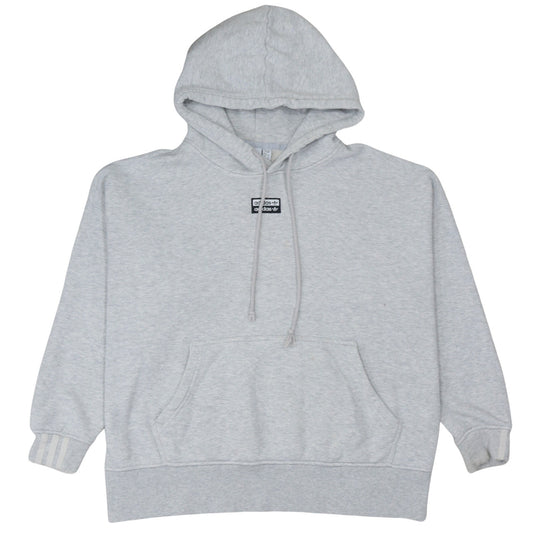 Womens UK Size 16 adidas Grey Pullover Hoodie
