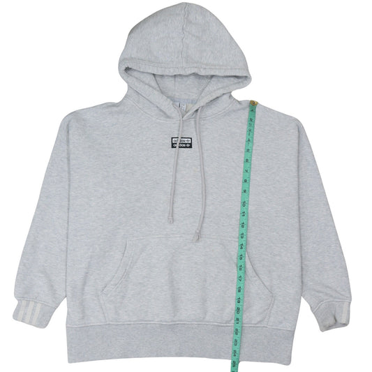 Womens UK Size 16 adidas Grey Pullover Hoodie