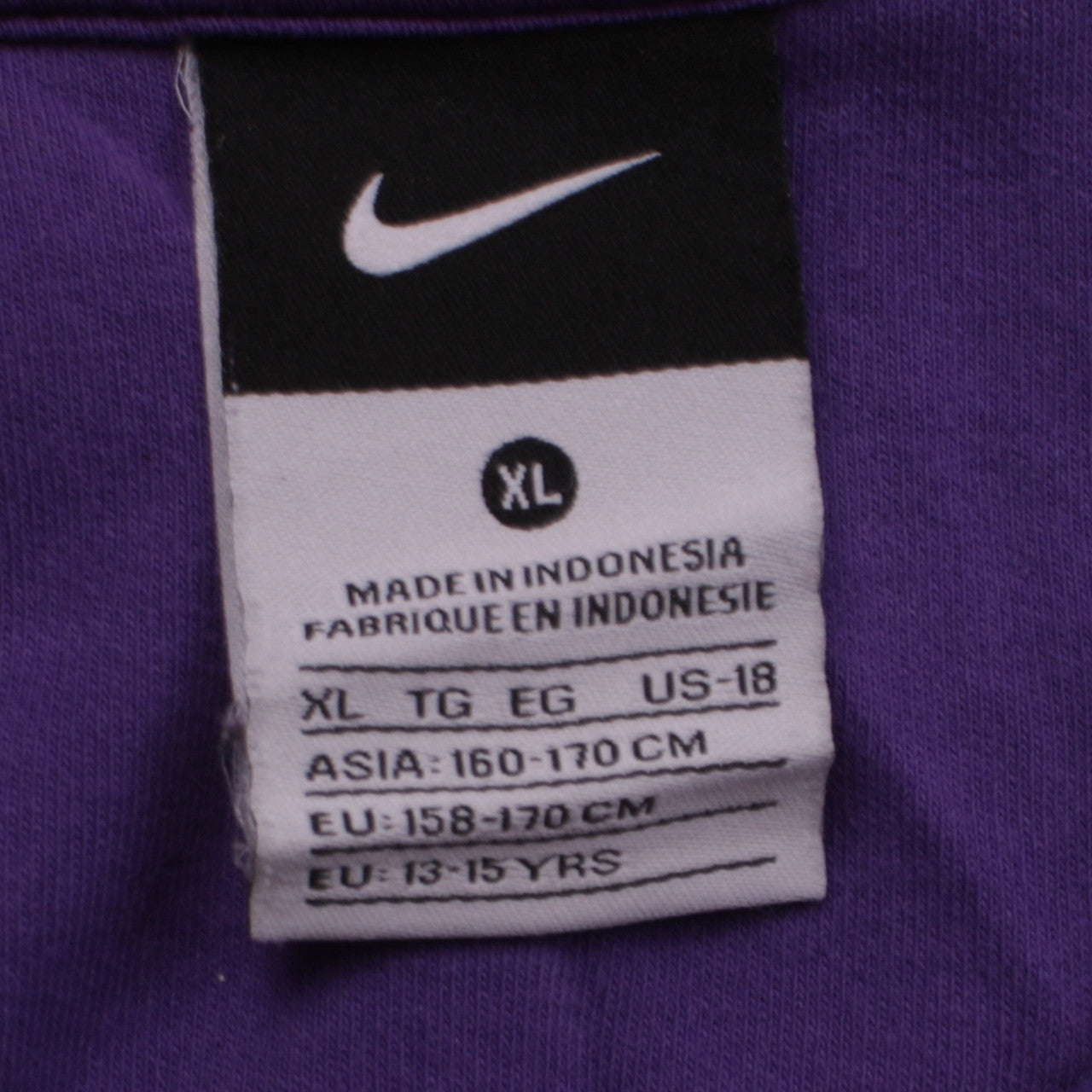 Teens UK Size 14 Nike Purple Gym & Training Running & Jogging Jacket