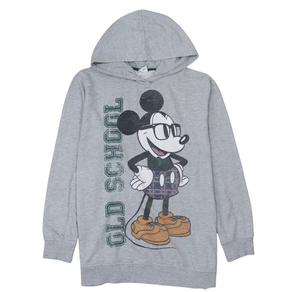 Womens UK Size M Disney Grey Pullover Hoodie