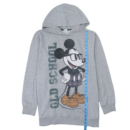Womens UK Size M Disney Grey Pullover Hoodie