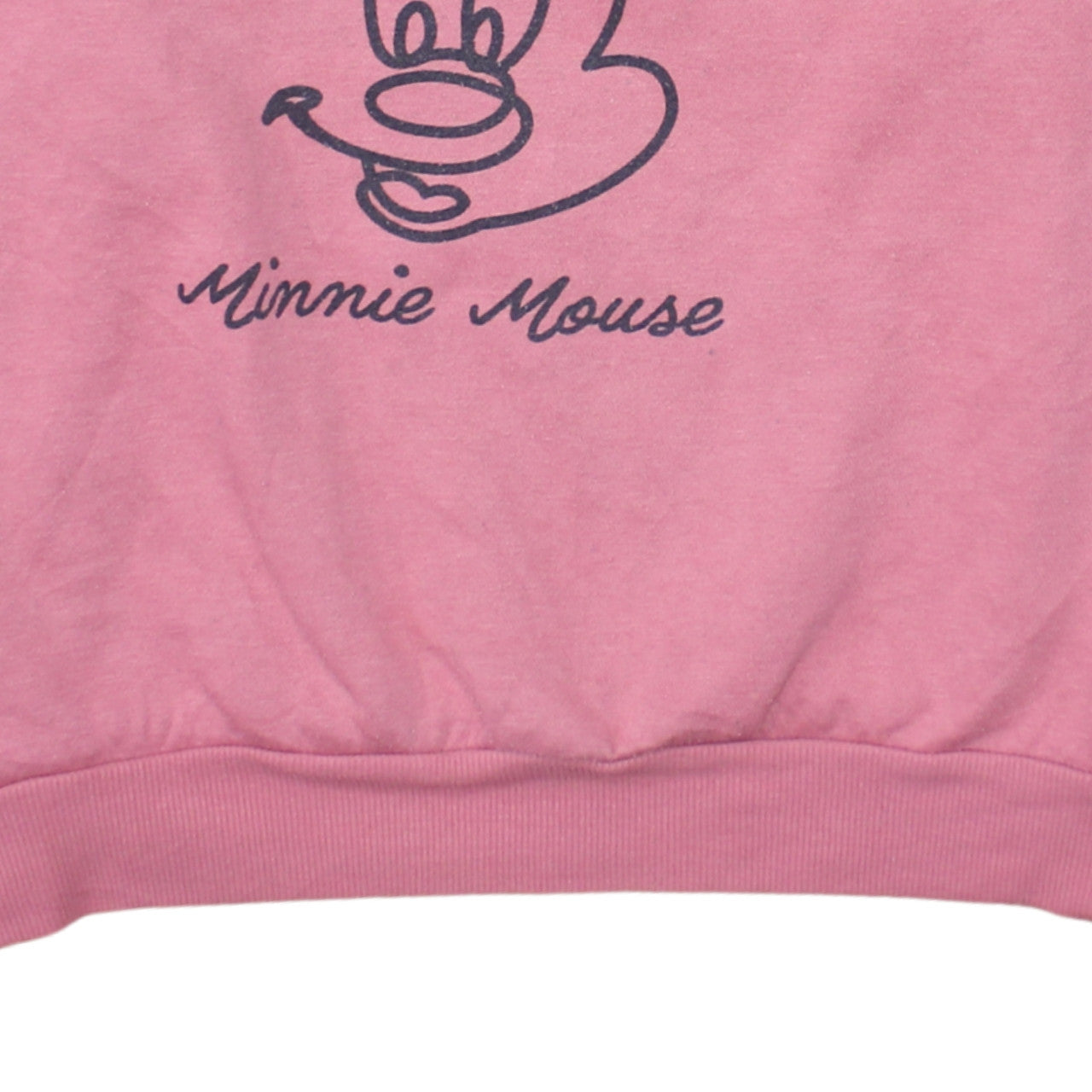 Womens UK Size L Disney Pink Pullover Sweatshirt