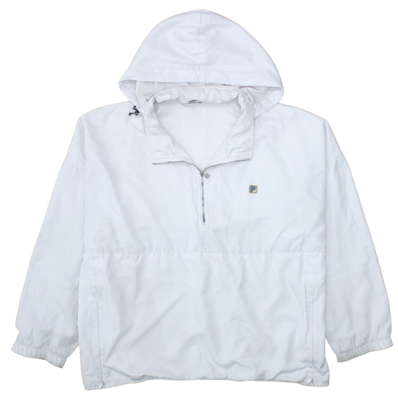 Womens UK Size 14 FILA White Anorak Coat