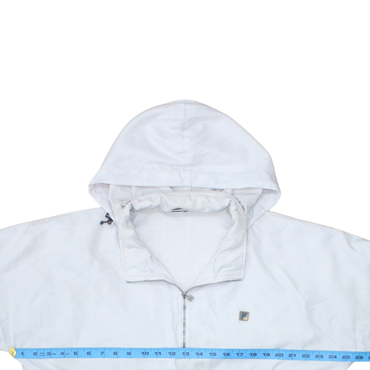 Womens UK Size 14 FILA White Anorak Coat