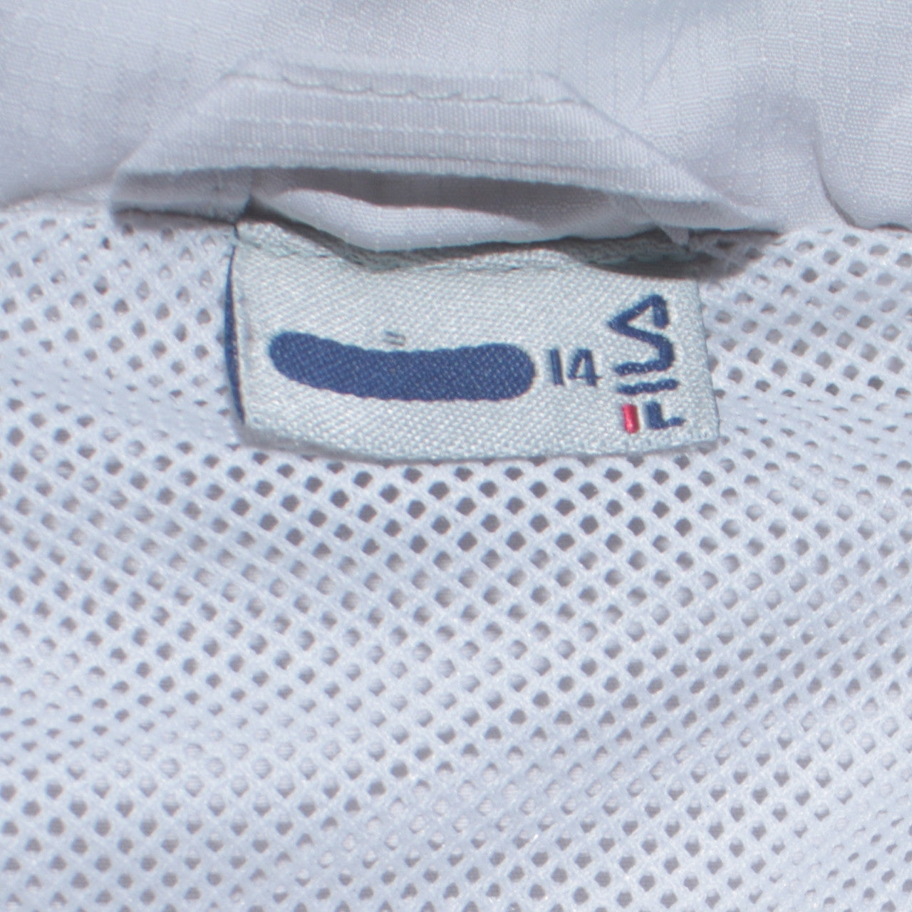 Womens UK Size 14 FILA White Anorak Coat