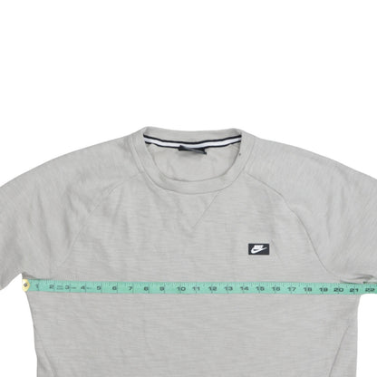 Mens UK Size M Nike Grey Pullover Sweatshirt