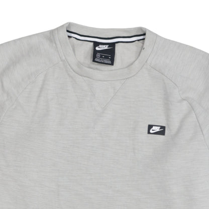 Mens UK Size M Nike Grey Pullover Sweatshirt