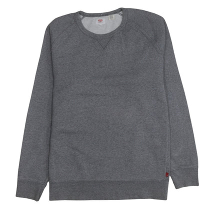 Mens UK Size XL Levi's Grey Pullover Sweatshirt