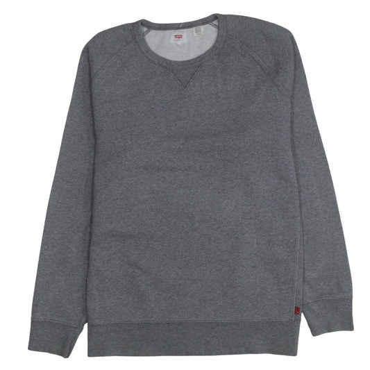 Mens UK Size XL Levi's Grey Pullover Sweatshirt