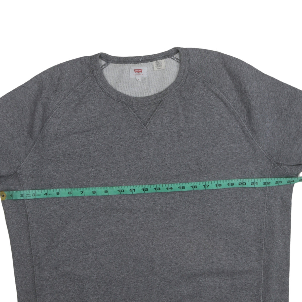 Mens UK Size XL Levi's Grey Pullover Sweatshirt