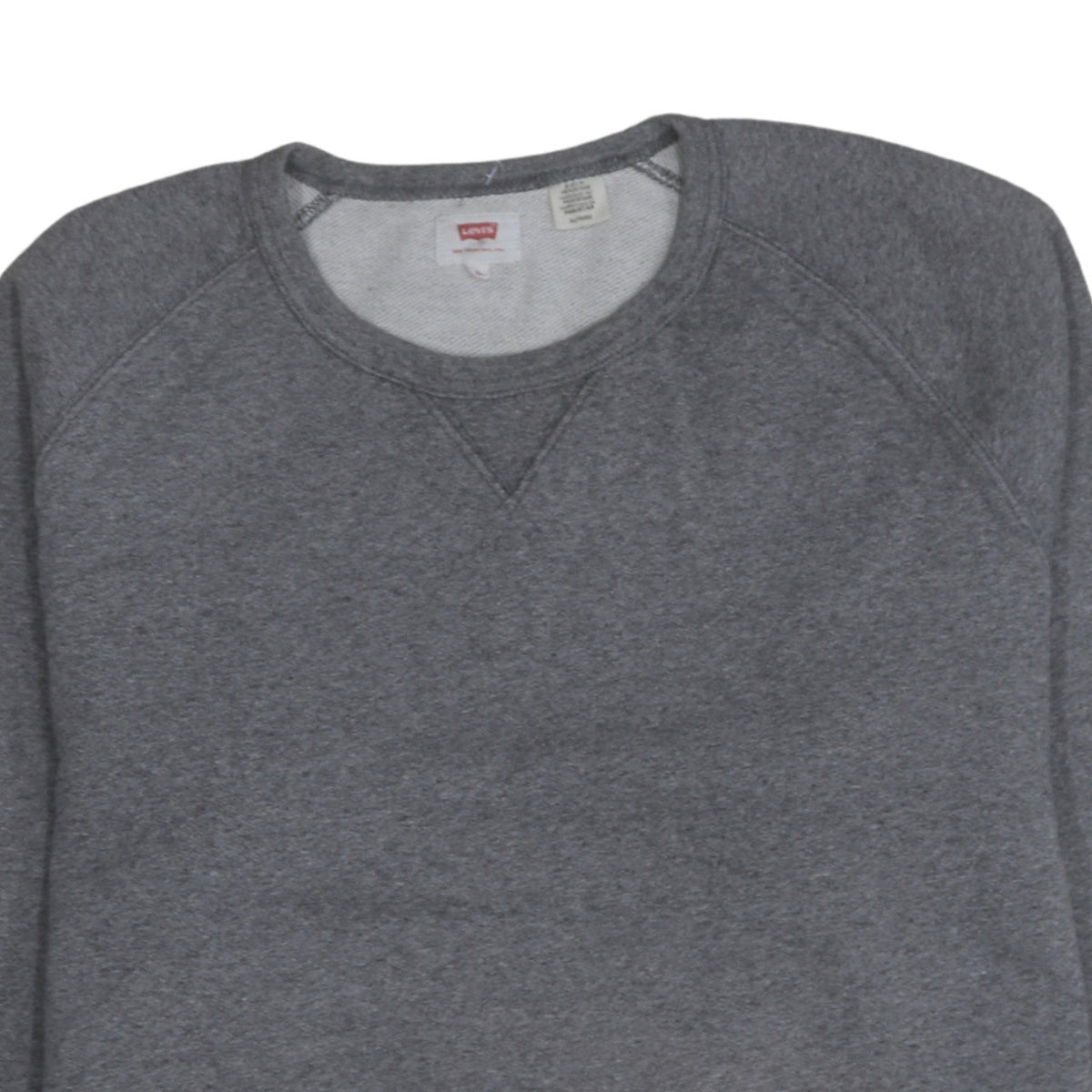 Mens UK Size XL Levi's Grey Pullover Sweatshirt