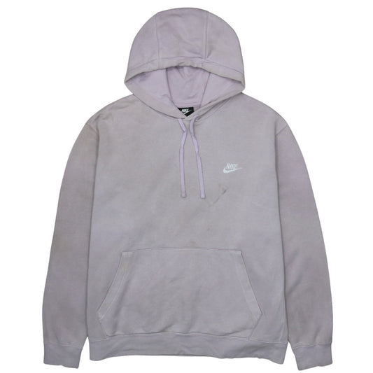 Womens UK Size 2XL Nike Purple Pullover Hoodie