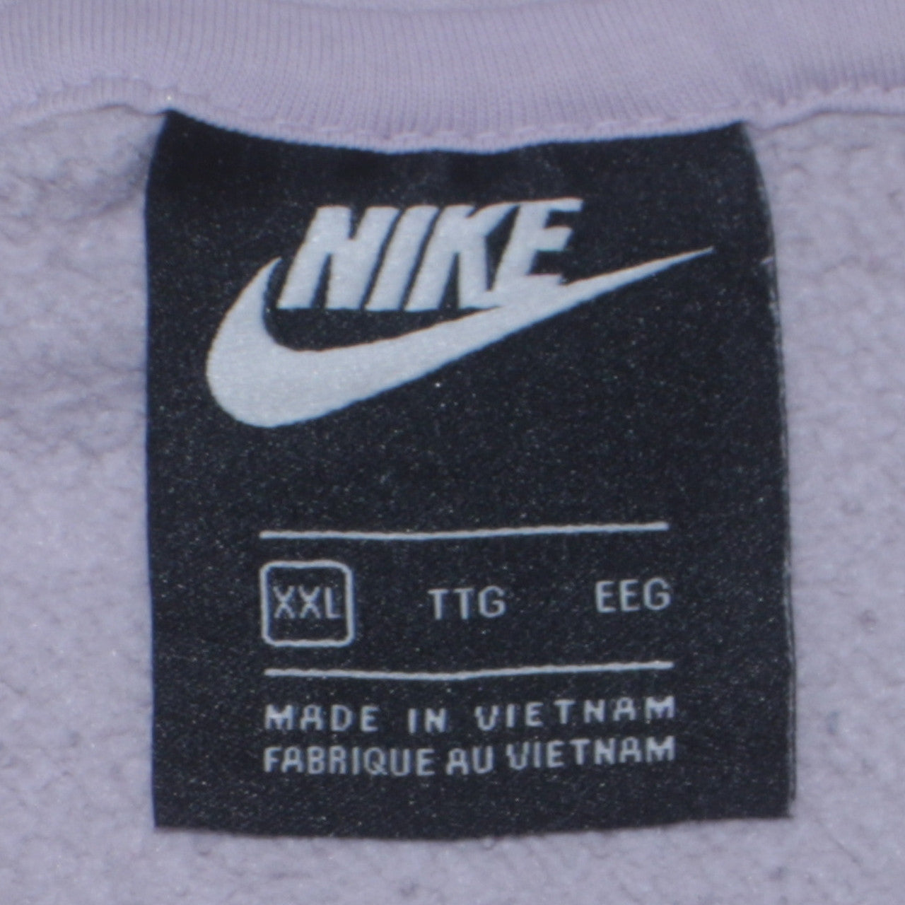 Womens UK Size 2XL Nike Purple Pullover Hoodie