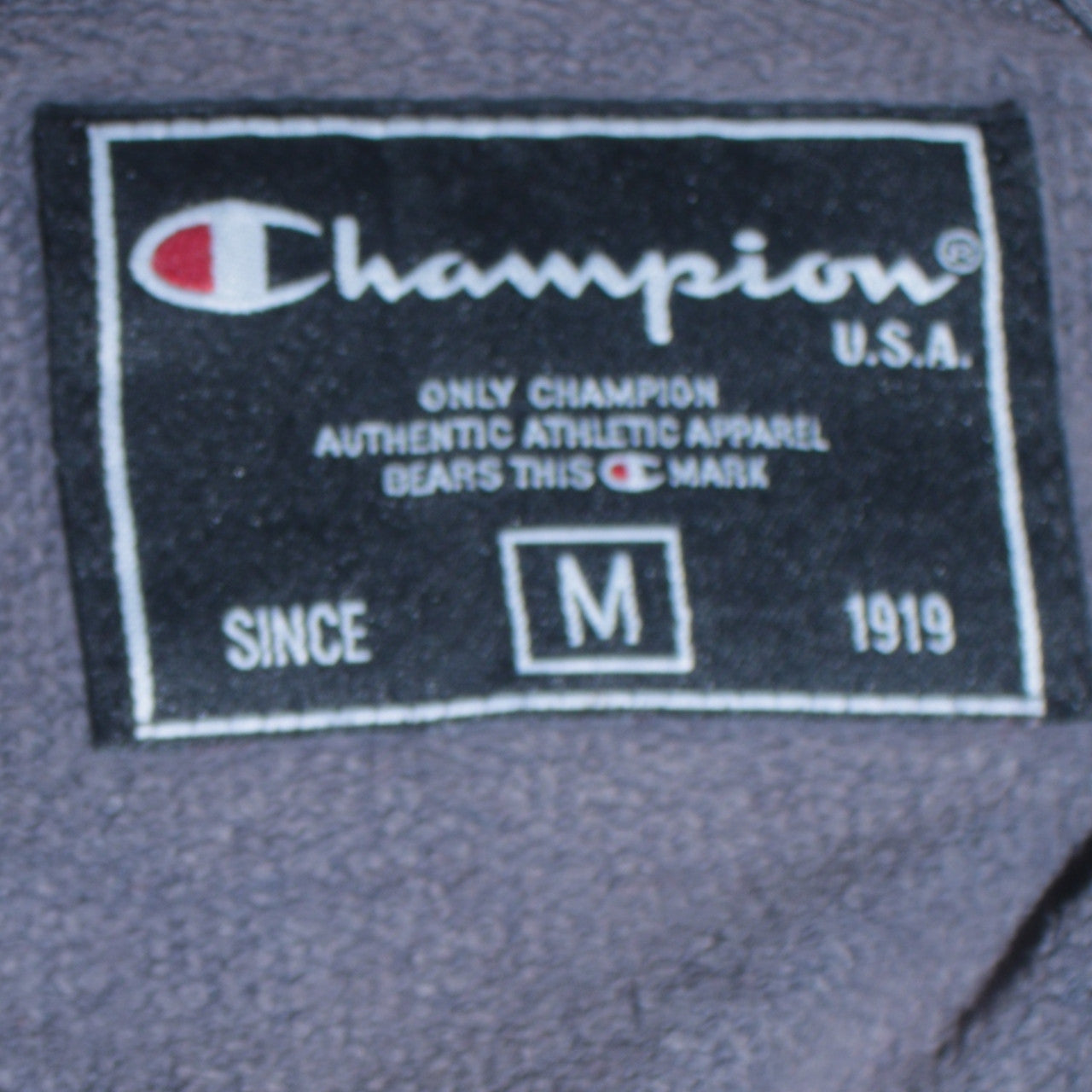 Womens UK Size M Champion Blue Full Zip Hoodie