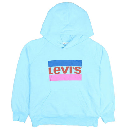 Womens UK Size XS Levi's Blue Pullover Hoodie