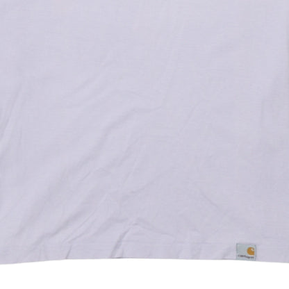 Mens UK Size S Carhartt White  T-Shirt