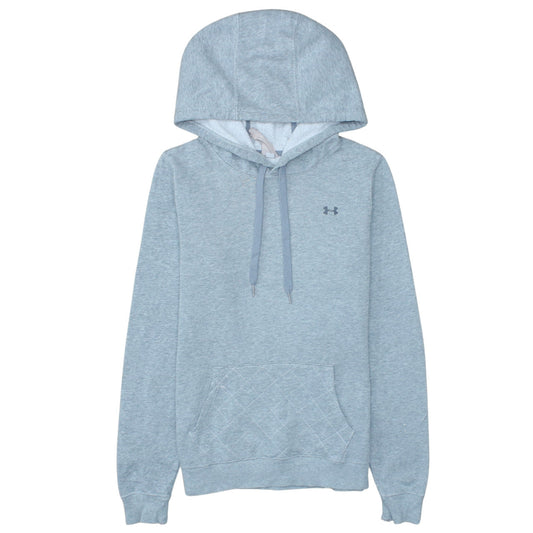Mens UK Size S Under armour Grey Pullover Hoodie