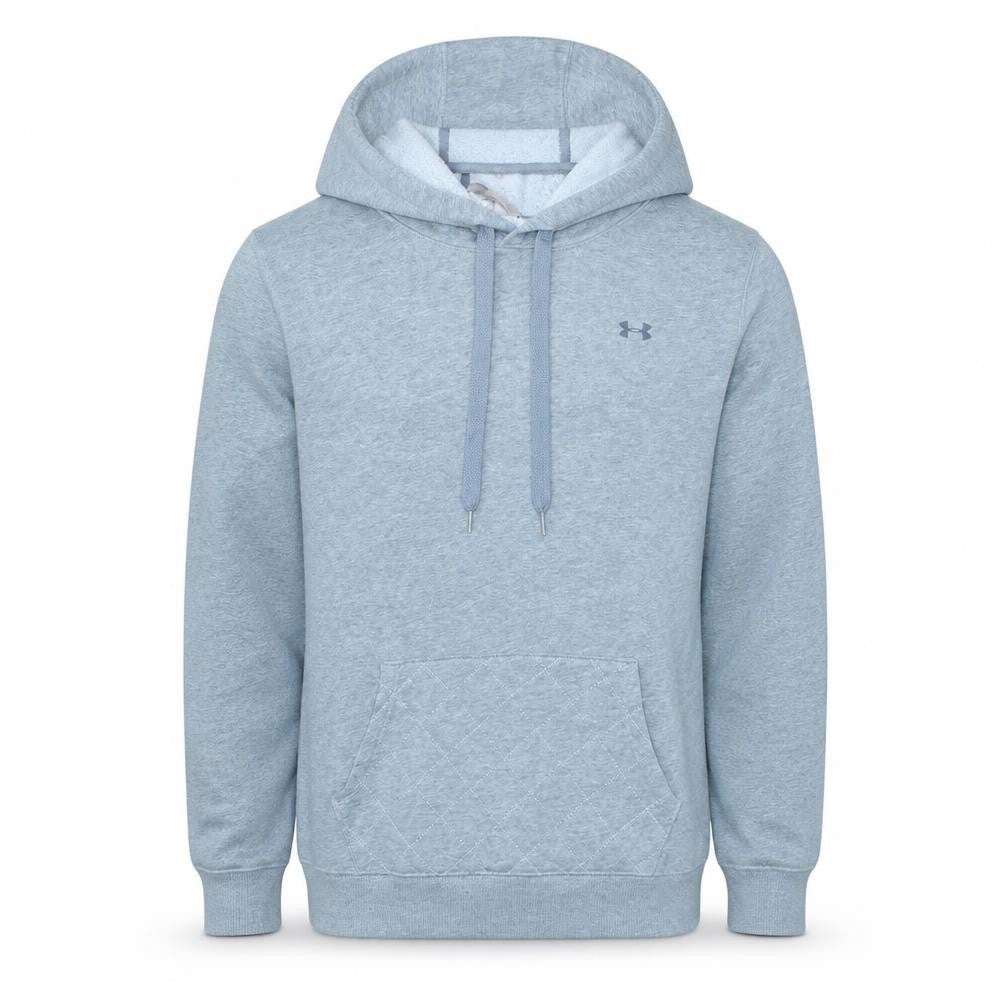 Mens UK Size S Under armour Grey Pullover Hoodie