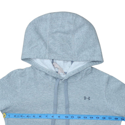 Mens UK Size S Under armour Grey Pullover Hoodie