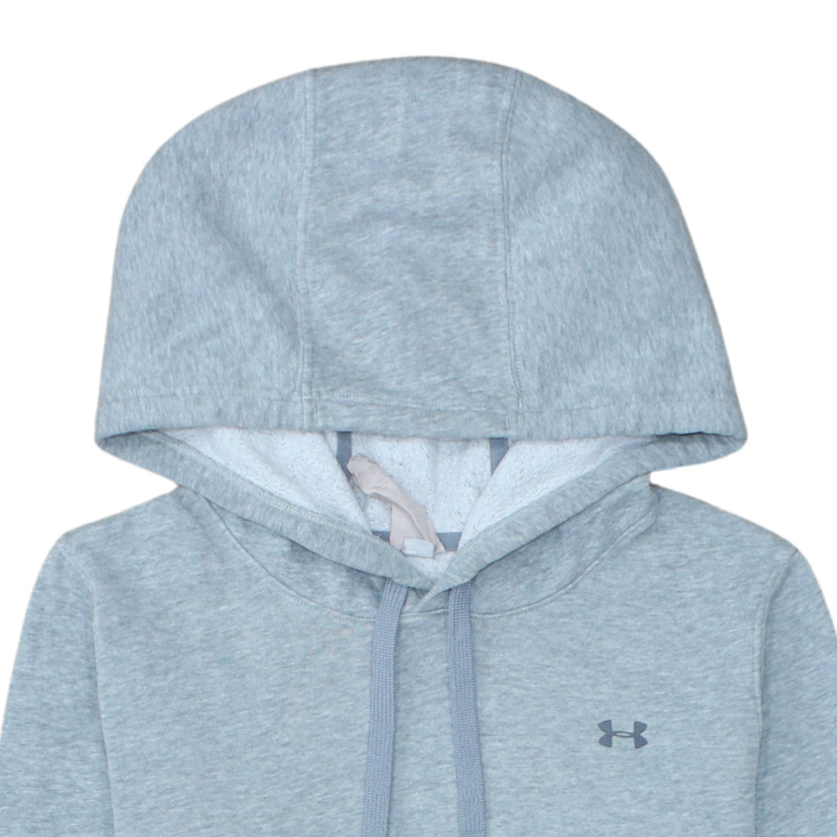Mens UK Size S Under armour Grey Pullover Hoodie