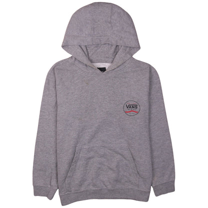 Womens UK Size L VANS Grey Pullover Hoodie