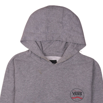 Womens UK Size L VANS Grey Pullover Hoodie
