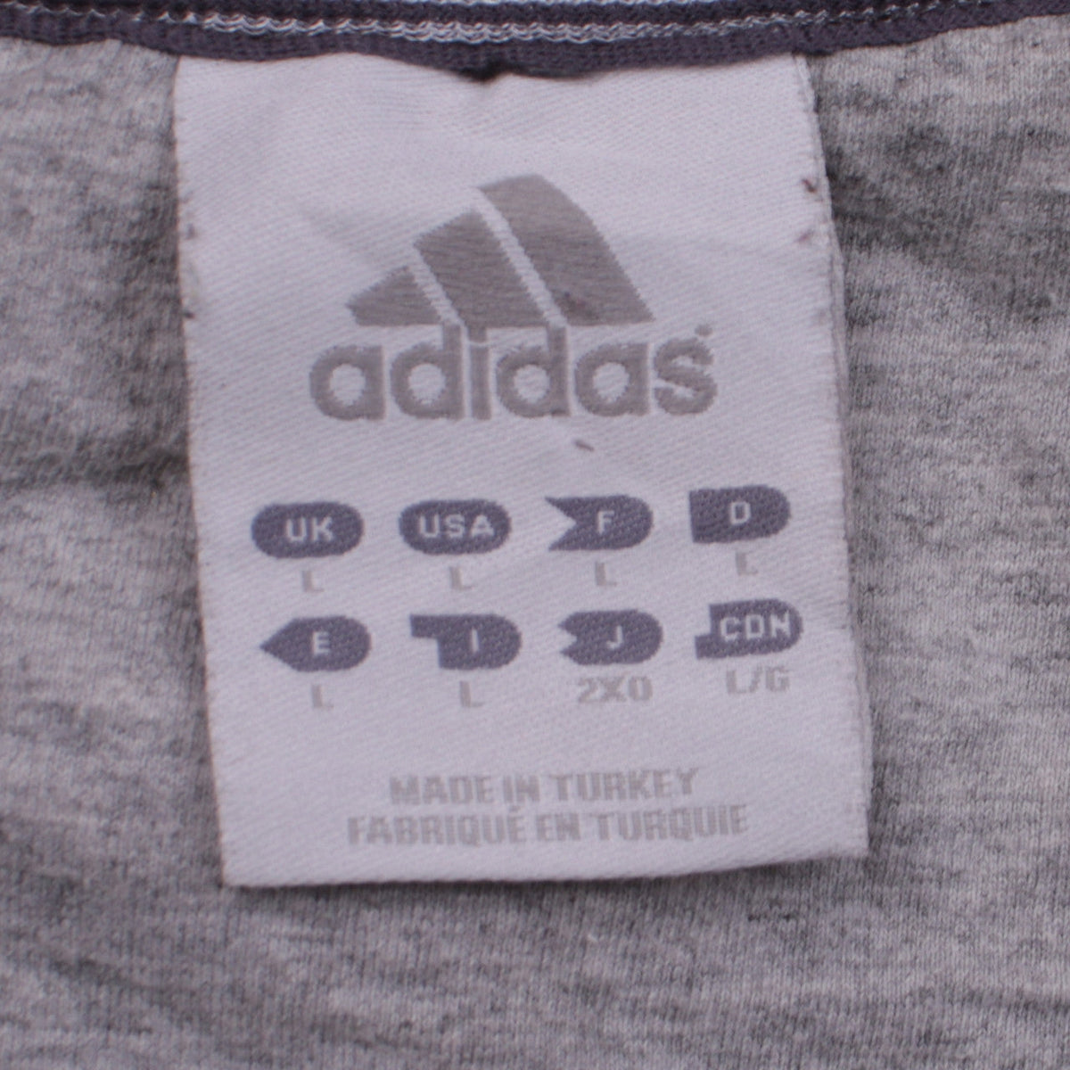 Mens UK Size L adidas Black Pullover Sweatshirt