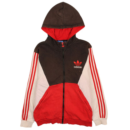 Mens UK Size M adidas Multicoloured Full Zip Hoodie