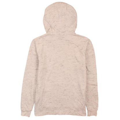 Adidas Womens Beige Pullover Hoodie XS Logo Graphic Sweatshirt