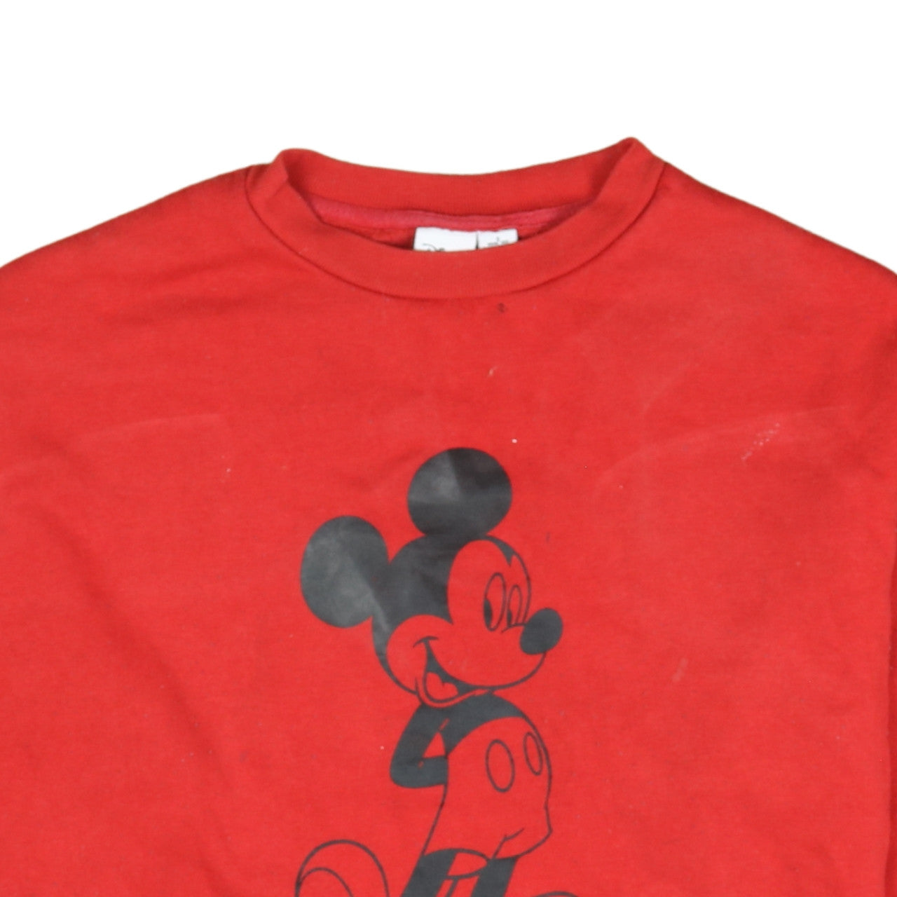 Womens UK Size S Disney Red Pullover Sweatshirt