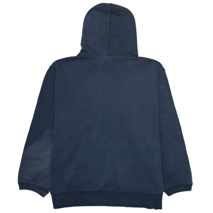 Mens UK Size 2XL Nike Blue Pullover Hoodie