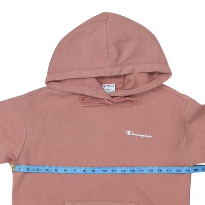 Womens UK Size S Champion Pink Pullover Hoodie