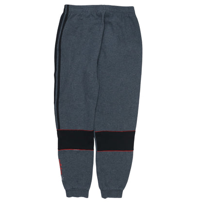 adidas Boys Grey Jogger Trousers 15-16 Years Fleece Activewear Pants
