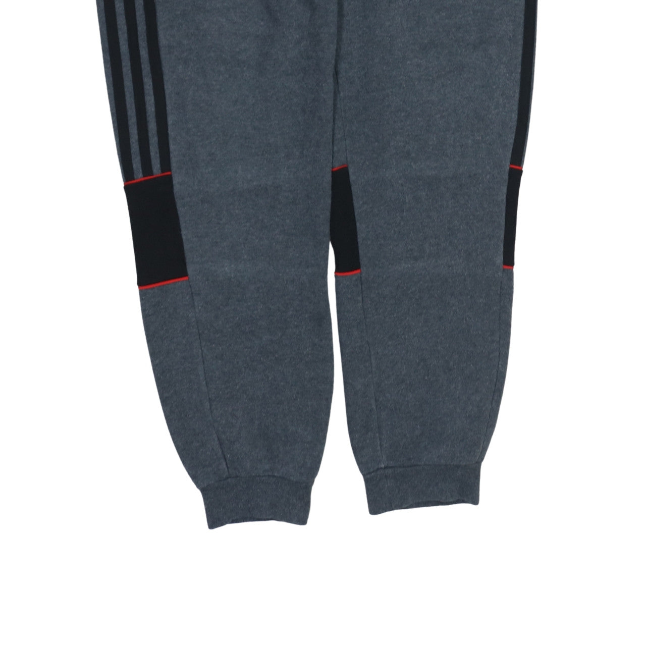 adidas Boys Grey Jogger Trousers 15-16 Years Fleece Activewear Pants