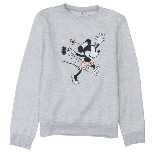 Womens UK Size XS Primark Grey Pullover Sweatshirt