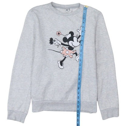 Womens UK Size XS Primark Grey Pullover Sweatshirt