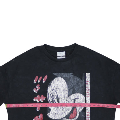 Womens UK Size L Disney Black Pullover Sweatshirt