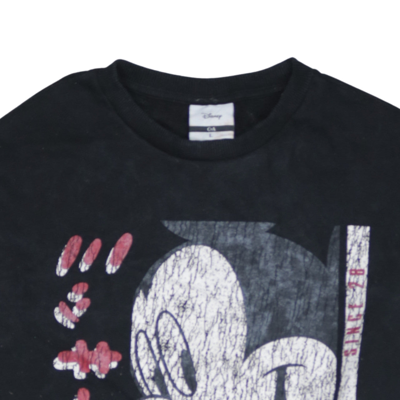 Womens UK Size L Disney Black Pullover Sweatshirt