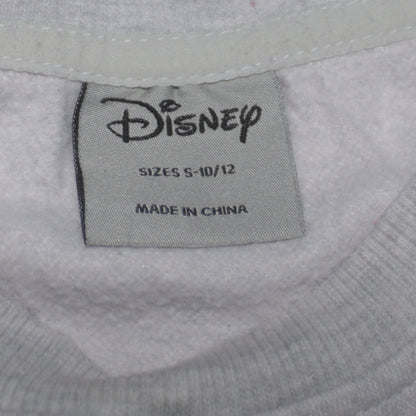 Womens UK Size 10/12 Disney Grey Pullover Sweatshirt