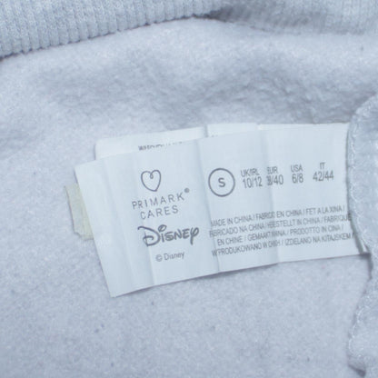 Womens UK Size 10/12 Disney Grey Pullover Sweatshirt