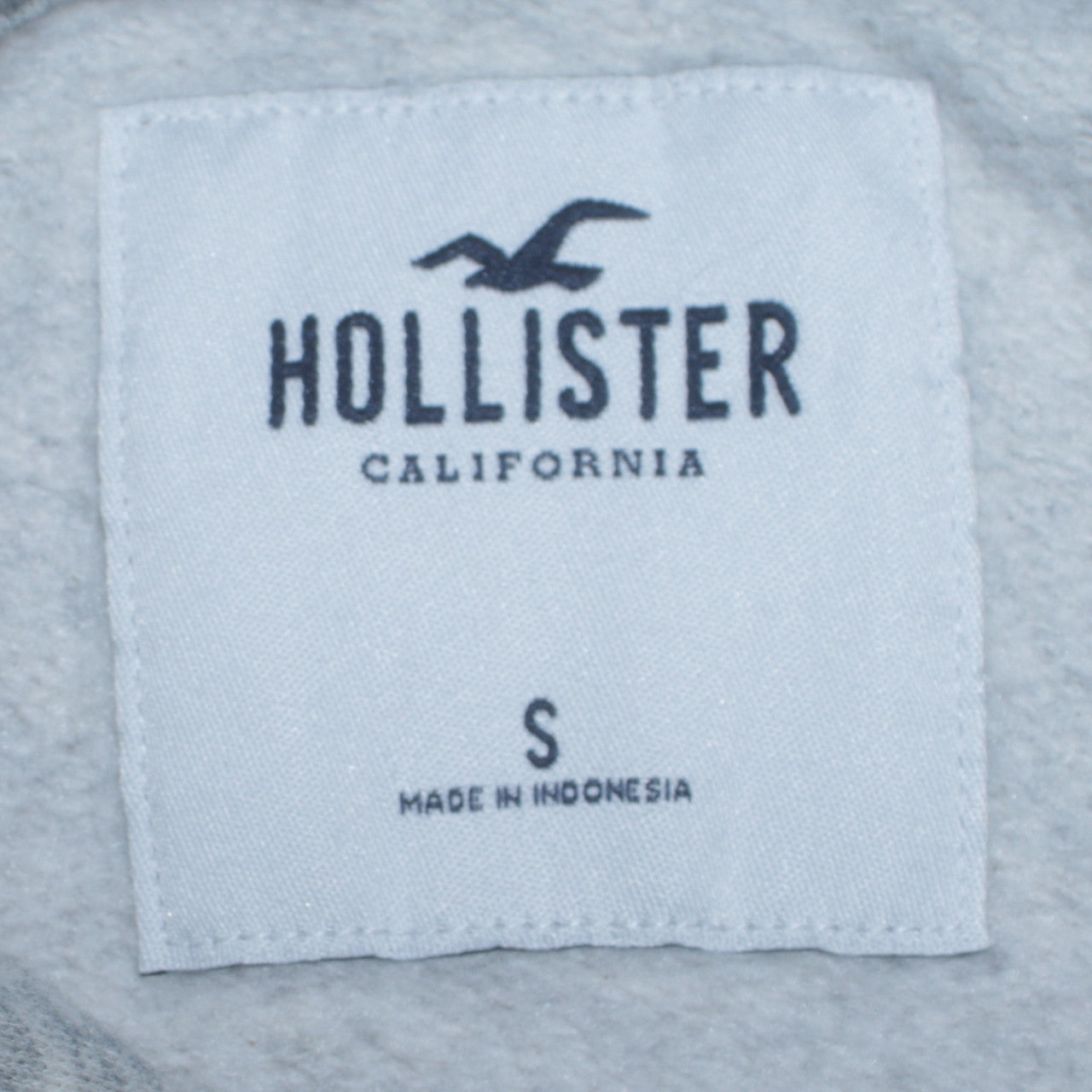 Womens UK Size S Hollister Grey Pullover Hoodie