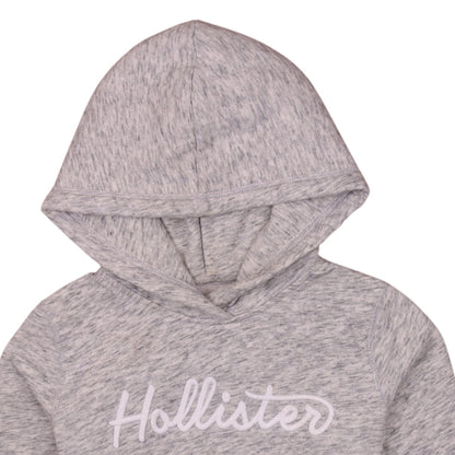 Womens UK Size S Hollister Grey Pullover Hoodie