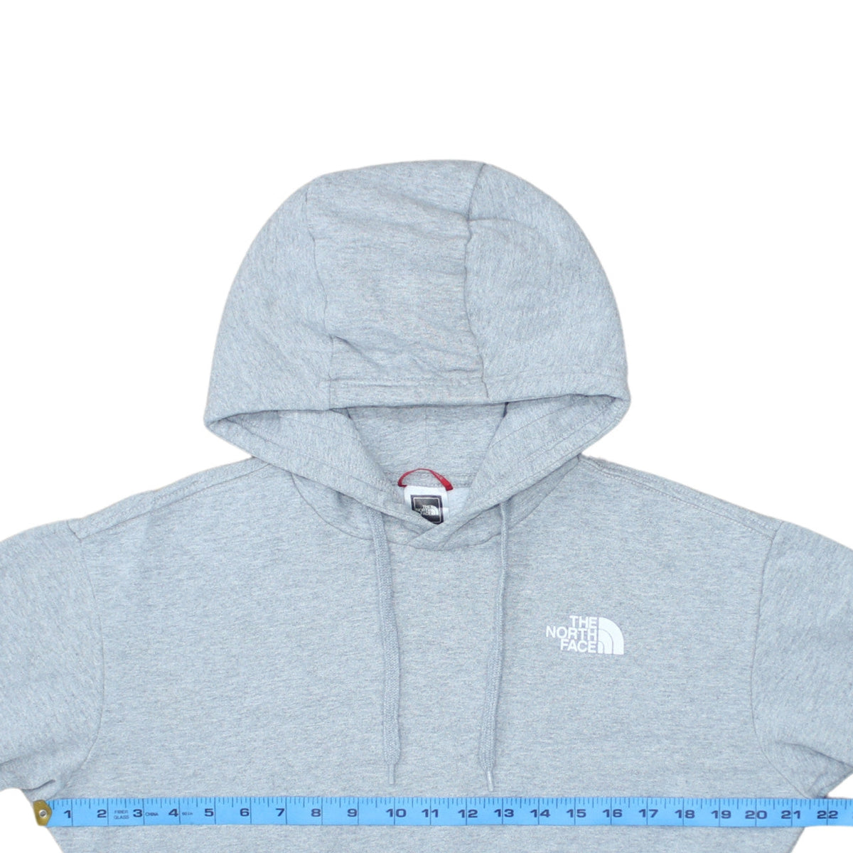 The North Face Womens Grey Small Cropped Pullover Hoodie