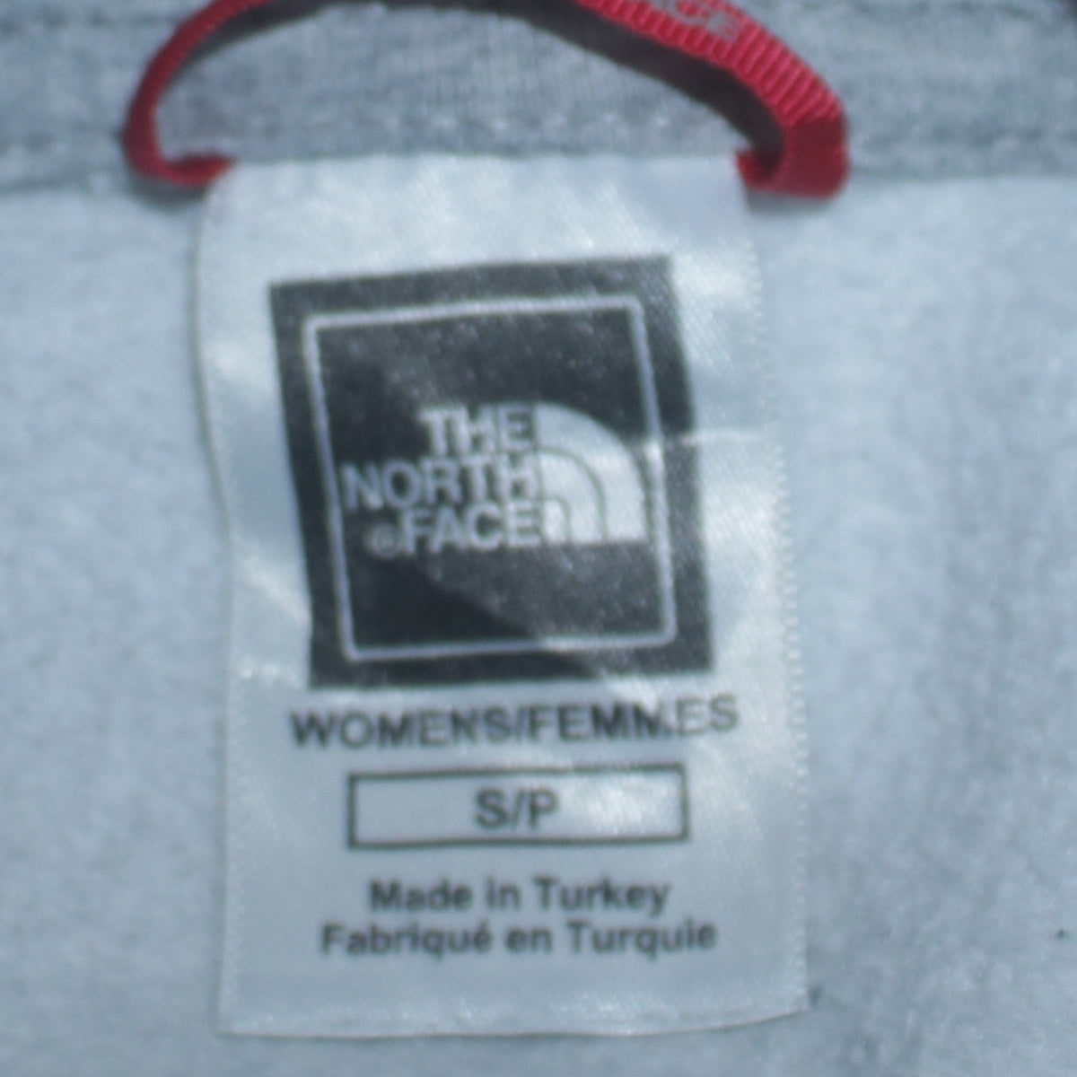 The North Face Womens Grey Small Cropped Pullover Hoodie