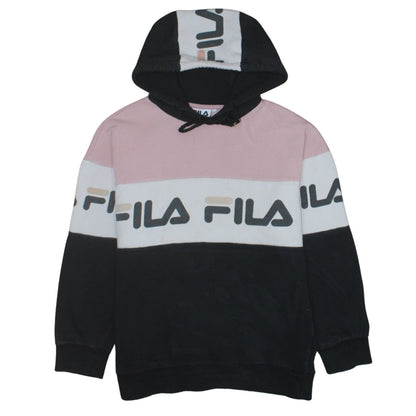 Womens UK Size 11 FILA Multicoloured Pullover Hoodie