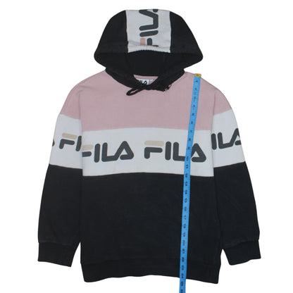 Womens UK Size 11 FILA Multicoloured Pullover Hoodie