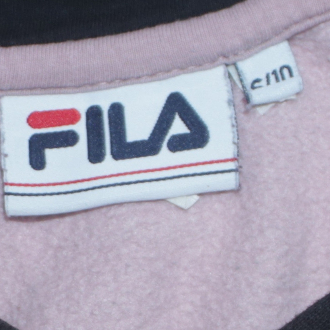 Womens UK Size 11 FILA Multicoloured Pullover Hoodie