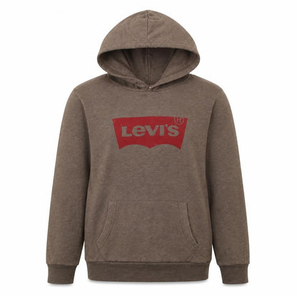 Mens UK Size M Levi's Brown Pullover Hoodie